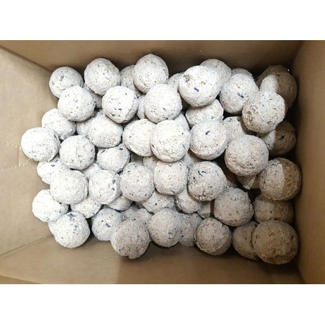 100 Boules de graisse de 90 g toutes saisons pour oiseaux - zolux (1/4)