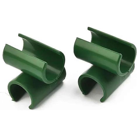 Connecteurs de tuteurage pour treillis clips de fixation en croix 150 pièces 11 mm (1/5)