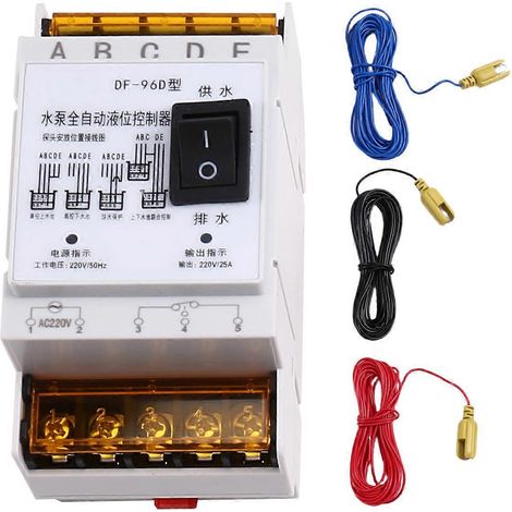 Filiyano-Interrupteur de régulation automatique du niveau d'eau 25 A 220 V pour réservoir d'eau B (1/5)