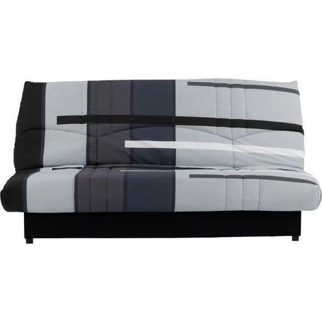 Conforteam PIXIE Klappsofa grau 190 x 90 cm (1/3)