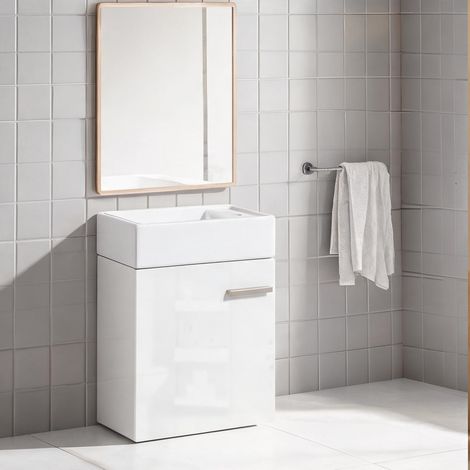 Meuble de salle de bain en mDF Cerámica 40 x 23 x 50 cm (1/5)