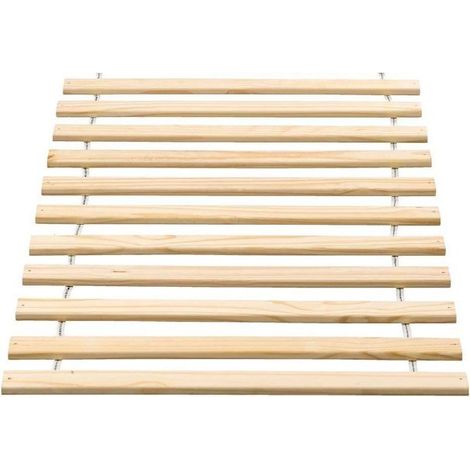 Somier 90x200 16 láminas Vipack Extra - Madera (1/2)