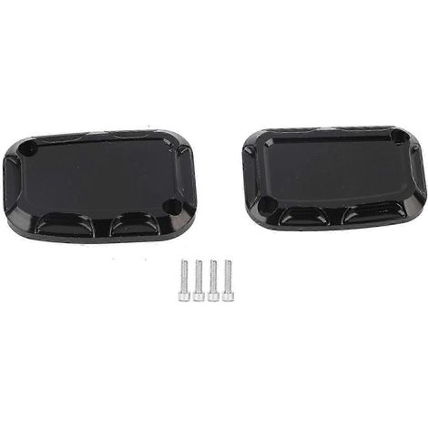Bouchon de réservoir de liquide de frein avant pour moto, compatible avec VRSCF, VRSCA et VRSCD (noir) (1/3)