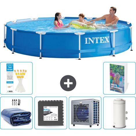Frame Pool Rund - 366x76 cm - 7-teilig  S16 (1/5)