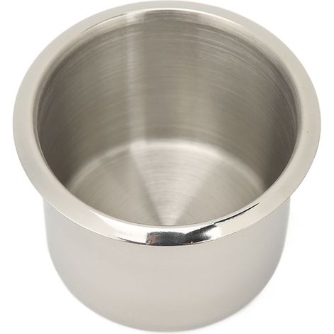 Porte-gobelets de voiture multifonctionnels en acier inoxydable brossé argenté pour bateau, camping-car et caravane (1/5)