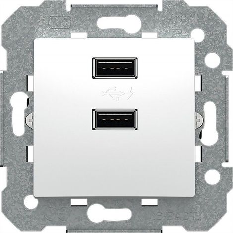 LIVE-BJC  Ladegerät doppelt USB 2.1A Serie weiß BJC 23580
