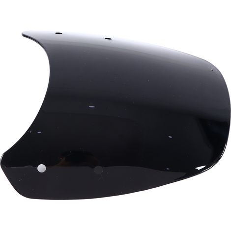 Motorrad-Windschutzscheibe mit Aluminiumhalterungen, Ersatzteil für Bonneville T100 T120 (2016–2020), schwarz (1/5)