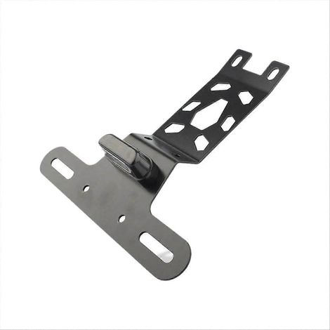 Support de plaque d'immatriculation pour moto Hunter 350 2022-2024 (1/5)