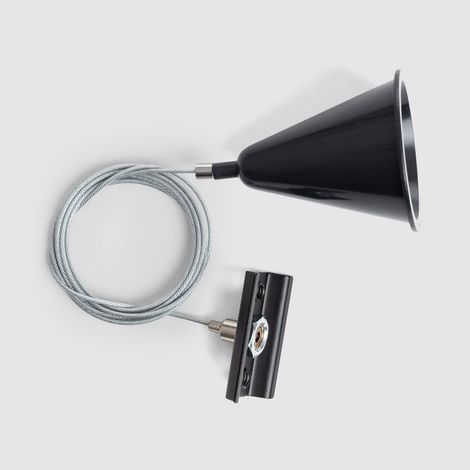 Kit de Suspension pour Rail Monophasé UltraPower Noir (1/4)