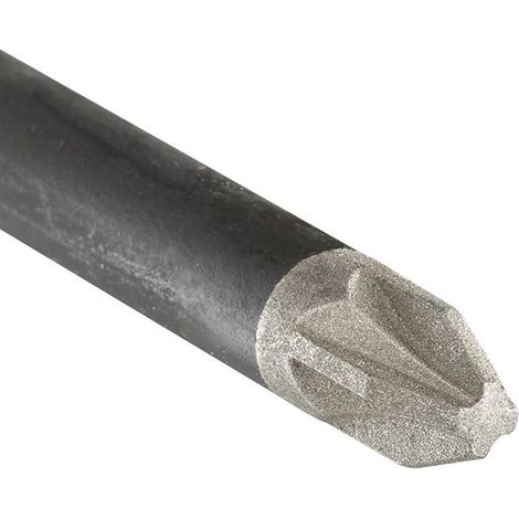 Tournevis cruciformes a pointe diamantee pz2 x 38 mm