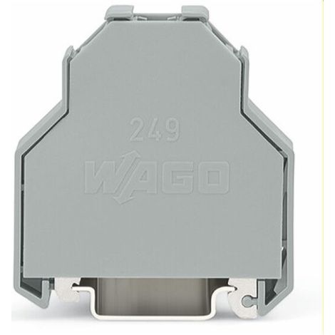 WAGO Endklammer 249-197 TS35 schraubenlos 14mm