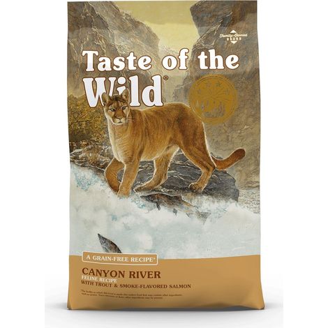 TASTE OF THE WILD Canyon River - croquettes pour chat - 2 kg