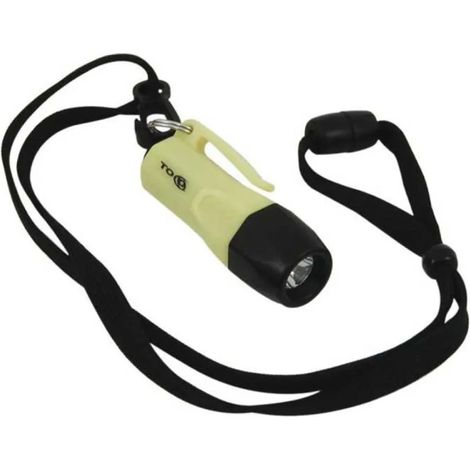 Lámpara portátil euromarine led amarillo construcción duradera llavero