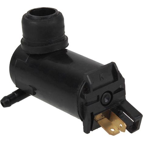 24V Scheibenwaschmotorpumpe 85340-08010 Ersatzteil, schwarzer Kunststoff