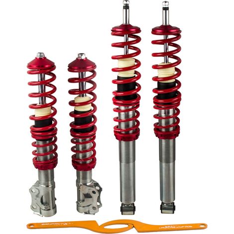 KIT Assetto Regolabile a Ghiera for VW Golf 2 3 GTI TDI Jetta Mk2 Vento Corrado