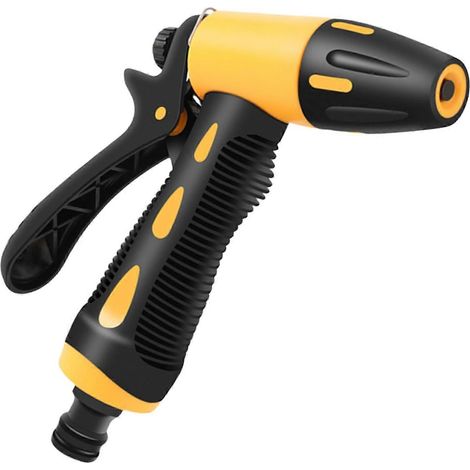 Sprinkler Guns High Pressure with Adjustable Nozzle Handheld Water Nozzle Grip Sprinkler for Watering Garden Car Washing Multicolor (1/3)