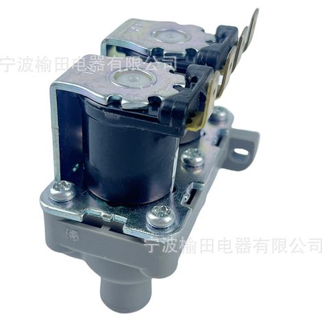 Électrovanne d'arrivée d'eau à double tête pour lave-linge 0034000889/FCS-22-B12/FCS270B/889LA (1/4)