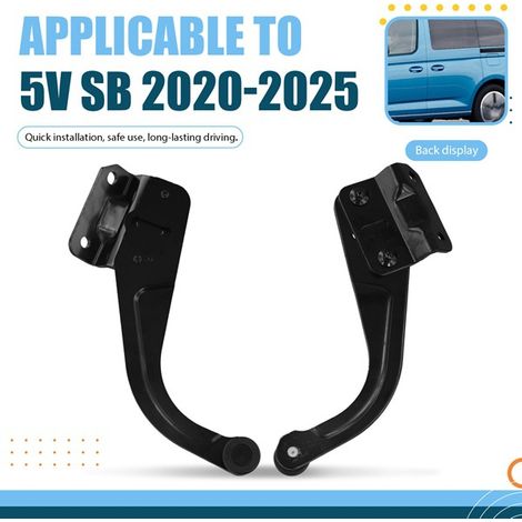 One pair of 2K7843435C and 2K7843436C roller guides for Volkswagen Caddy sliding doors. (1/5)