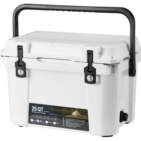 Sturdy 25 Quart Injection Molded Hard Cooler – Long-Lasting (1/5)