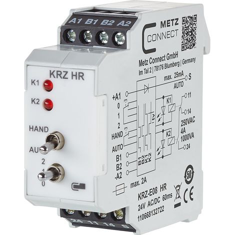Metz Connect KRZ-E08 HR 24 V AC/DC, 110668132722