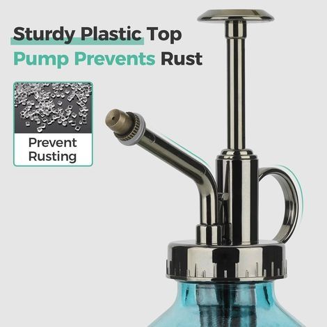 200-ml-Glas-Pflanzensprüher mit Pumpmechanismus – Blauviolett (1/4)