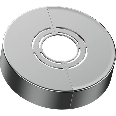 2 Stück Duscharmatur Rosette 3 Größen in 1, Heizungsrohr Rosette Rohrabdeckung, Rosette Wasserhahn, Rosetten für duscharmaturen, Abdeckrosette Geteilt für Ø 21mm/26mm/33mm (1/5)