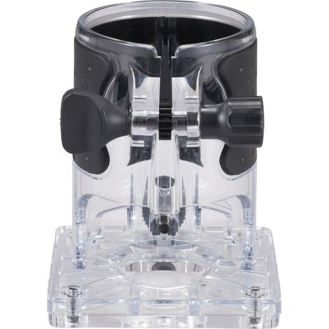 Makita – Base chanfrein pour défonceuse et affleureuse – Matériaux robustes – Réglage optimal pour travaux précis – Compatible divers modèles