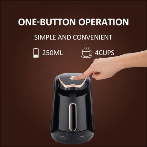 Cafetière Turque, Arabe, Grecque, 600 W, électrique, Moka, Automatique, Prise UE (1/5)