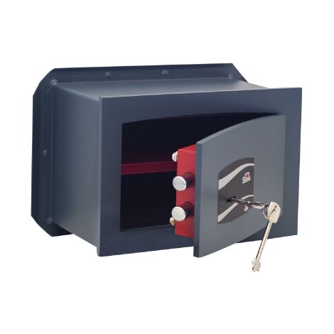 Cassaforte da Muro Chiusura con Chiave mm. 260X150X180 H (1/5)