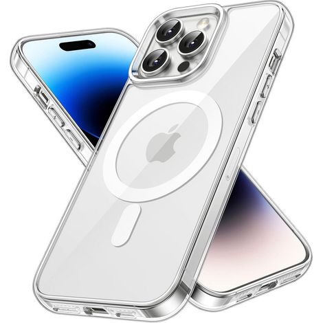 Handyhülle Magnetisch MagSafe iPhone14Pro6,1 Stoßfest Durchsichtig (1/5)