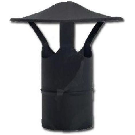FPLUS estufa pellet sombrero chino vitrificado 80 mm pvterc080