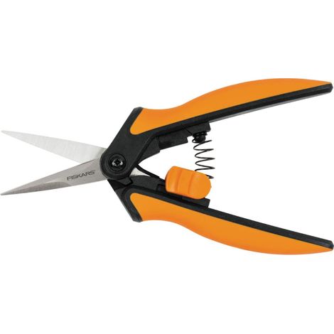 FISKARS SOLID Gartenschere, handliche Pflanzenschere mit Feder (1/5)
