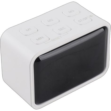 Minuteur Digital Magnétique Kitchen Timer YS-1003 avec Fonction Avant/Arrière, Écran LED Grand et Alarme Silencieuse pour Cuisine, Gestion du Temps des Enfants, Test et Exercice (1/4)