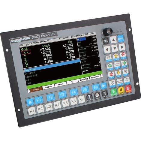 Controllore di movimento CNC, supporto multiasse, interfaccia intuitiva, Just Expert DDCS, 4 assi