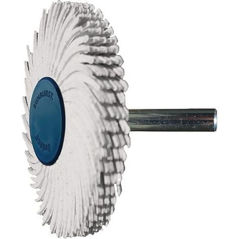 Disco  de  cepillo  radial  Sunburst  D.51mm  K.120  blanco  10000min-¹  TYROLIT (1/2)