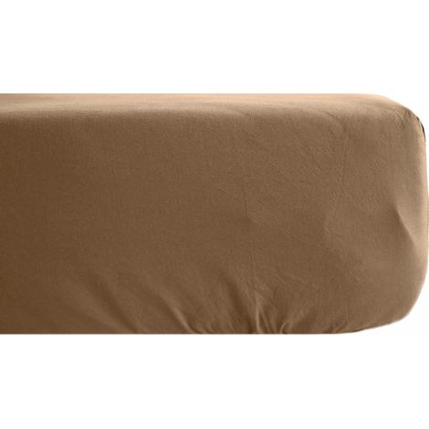 Drap housse coton lavé PALACE 140x190 cm (1/5)