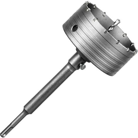 Foret à béton 125 mm SDS Plus M21.5 fileté couronne carotteuse tige 220 mm foret pour scie murale ensemble de scies cloches (1/5)