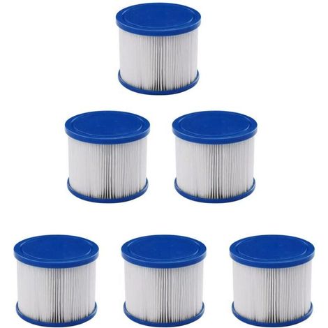 Cartouche filtrante Lot de 6 Cartouches filtrantes de Rechange Spa Gonflable (1/5)