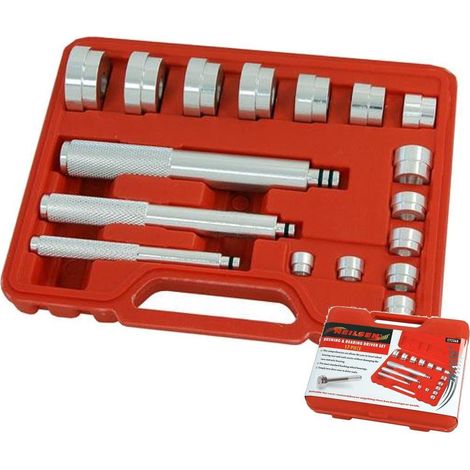 Neilsen 17pc Bearing Race and Seal Driver Wheel Bushing Install Removal Set (1/2)