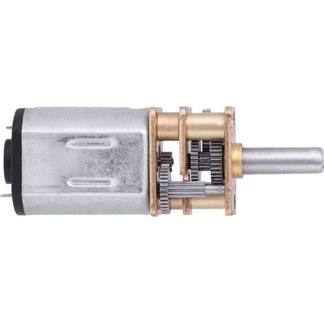 Neuer N20 DC3V 6V 12V 50–2000 U/min Drehzahlreduzierungs-Gleichstrommotor mit Metallgetriebe (1/5)