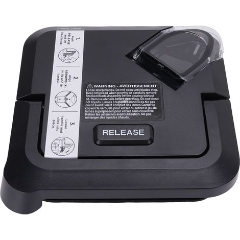 Tapa para batidora con sistema de seguridad, fabricada en ABS apto para uso alimentario, compatible con BL770, BL771 y BL773.
