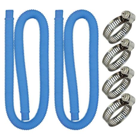 2 Pcs Tuyau de Rechange pour Piscine Hors Sol Tuyau de Piscine pour Piscines pour Piscine Hors Terre Tuyau de Remplacement de Pompe de Filtre de Piscine (1/3)