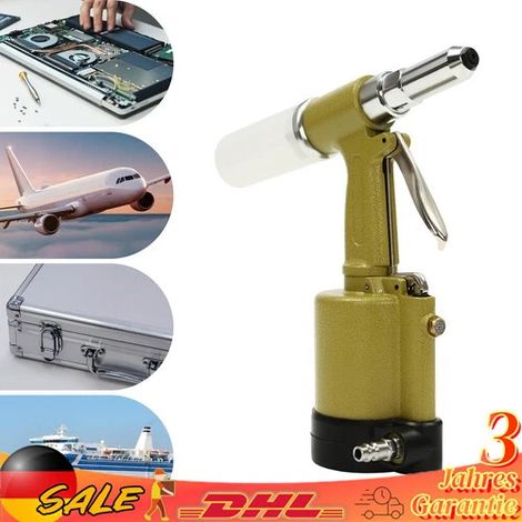 KD - 903 pistolet à rivets pneumatique de qualité industrielle, pistolet à clous à air comprimé, 2,4 - 4,8 mm, 100 275mm, industrie des conducteurs en aluminium, industrie des bagages, industrie des (1/5)
