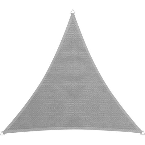 Windhager Sonnensegel Capri 4x4x4m grau Sonnenschutz UV-Schutz 50+ Sonnendach (1/3)