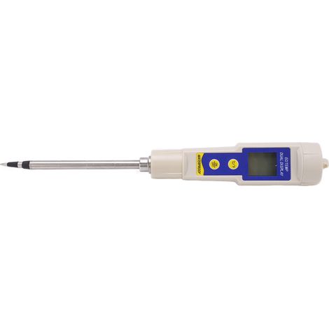 EC315 Tragbares Bodenmessgerät mit EC-Temperaturanzeige, LCD-Bildschirm und ℃/℉-Umschaltung für Gärten und Obstplantagen (1/5)