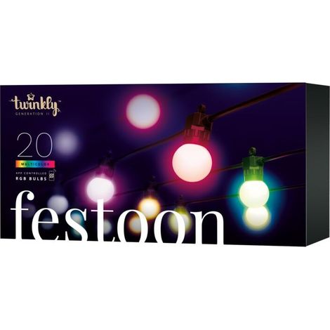 Twinkly LED Girlande RGB II Generation 10m 20 led (1/5)