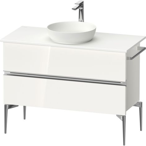 Duravit Sivida Konsolenwaschtischunterbau, 2 Schubkästen, (1/4)
