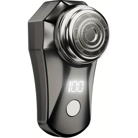 Epilateur electrique pour tete homme mini avec LED etanche rasoir barbe corps rechargeable pour soins complets voyage (1/5)