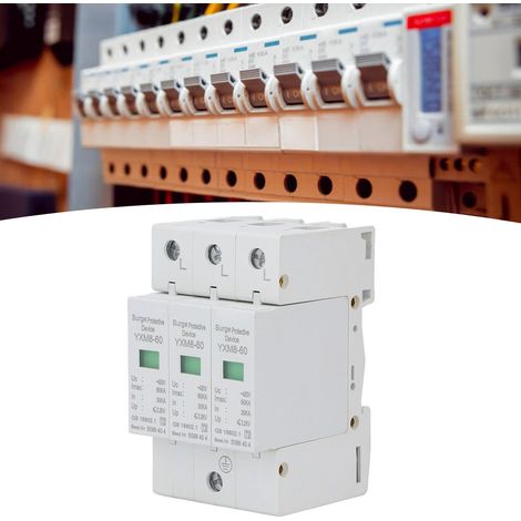Module de protection contre les surtensions triphasé YXM8-60 60 kA 420 V (1/5)