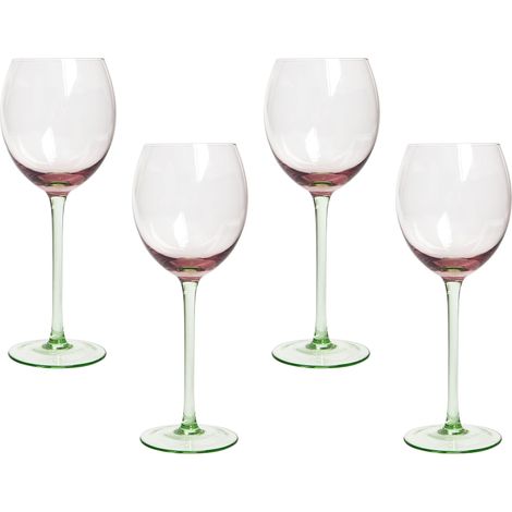Weingläser im 4er Set DIOPSIDE 360 ml Rosa (1/5)